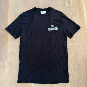 Philipp Plein T-Shirt Black Logo Graphic Size L Made in Turkey Skull Tee